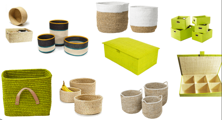 boites de rangement - un apercu